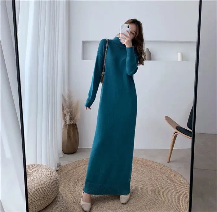 Robe Pull Bleu Canard chez ma-robe-pull.com