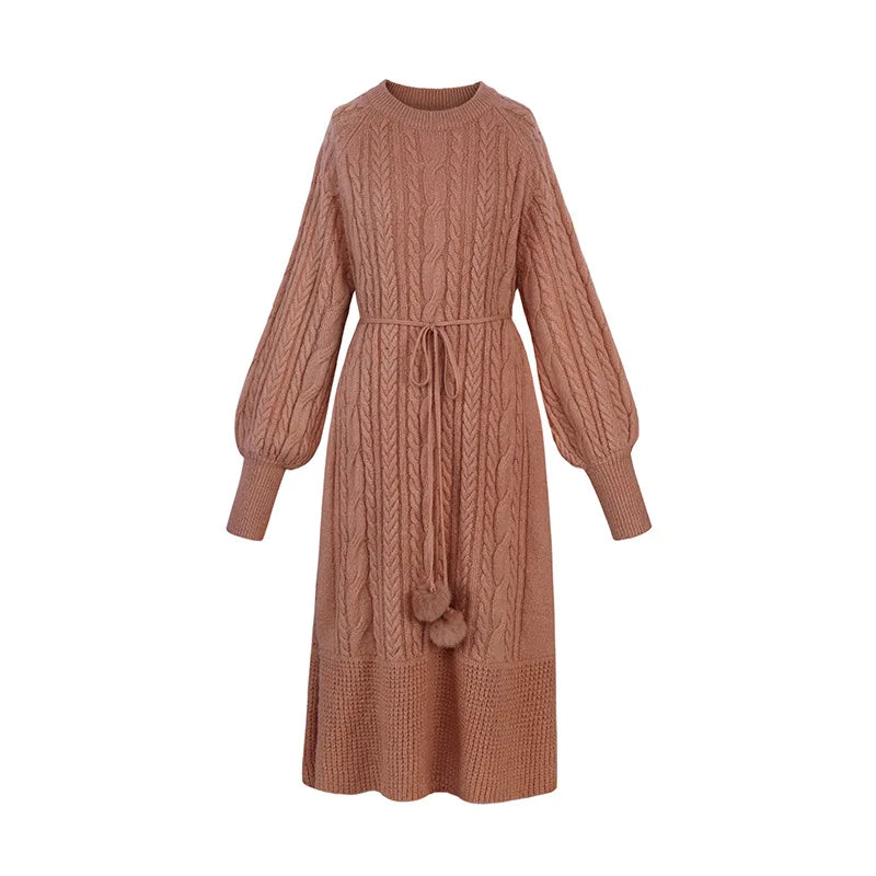 Robe Pull Torsadée chez ma-robe-pull.com