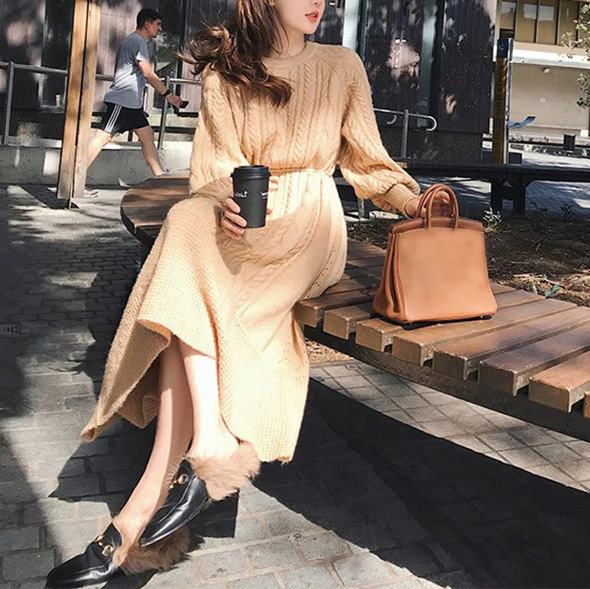 Robe Pull Torsadée chez ma-robe-pull.com