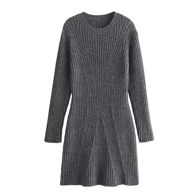 Robe Pull Gris Foncé chez ma-robe-pull.com