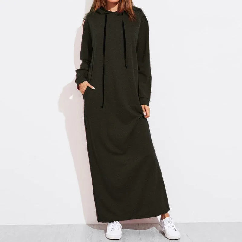 Robe Pull Sweat black chez ma-robe-pull.com