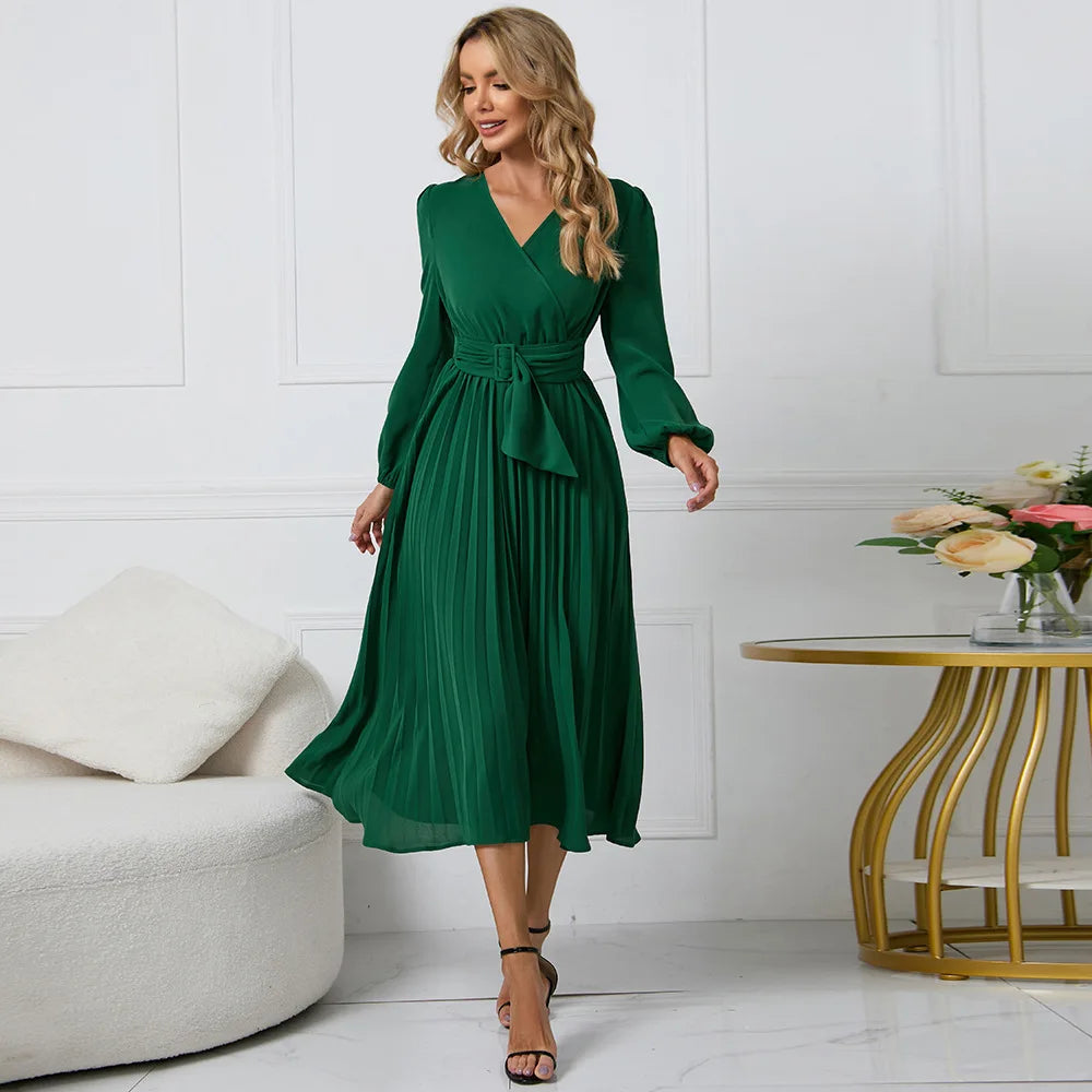 Robe Pull Vert Sapin Vert Sapin chez ma-robe-pull.com