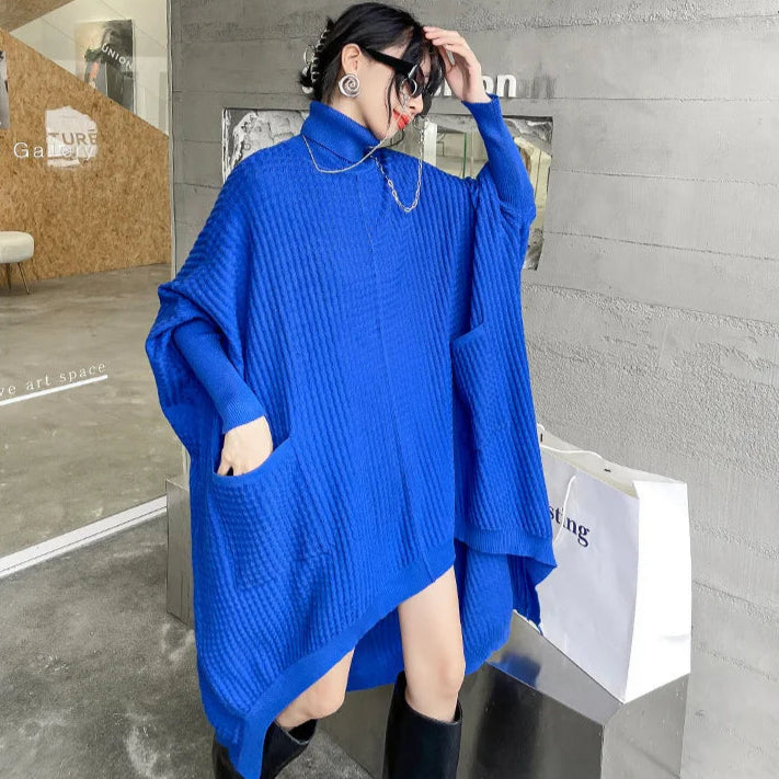 Robe Pull Bleu Electrique chez ma-robe-pull.com