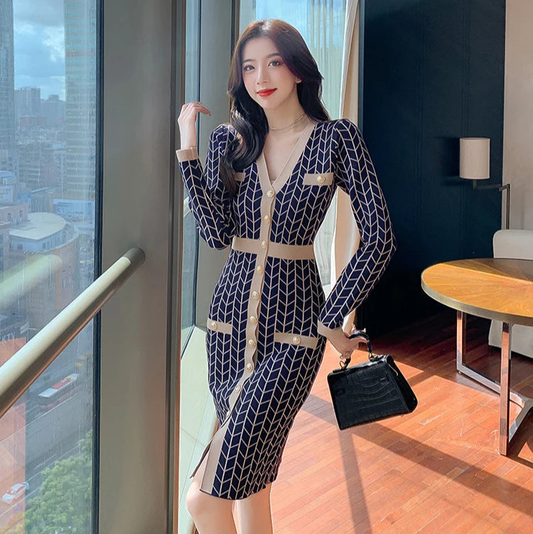 Robe Pull Chemise blue One Size chez ma-robe-pull.com