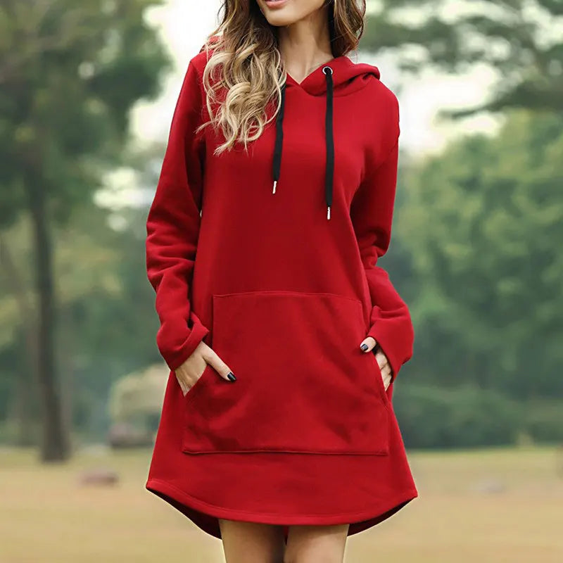 Robe Pull Capuche Red chez ma-robe-pull.com