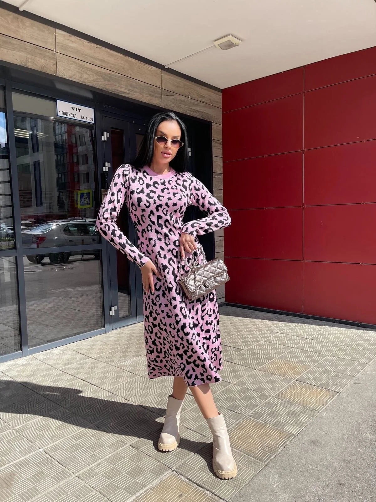 Robe Pull Leopard chez ma-robe-pull.com