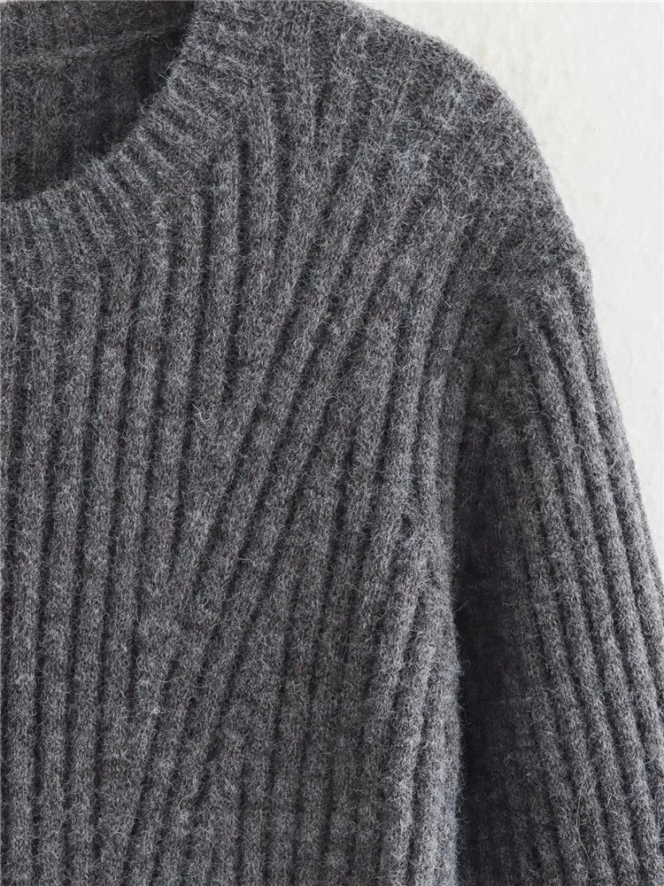 Robe Pull Gris Foncé chez ma-robe-pull.com