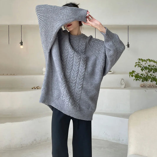 Robe Pull Ample GRAY chez ma-robe-pull.com