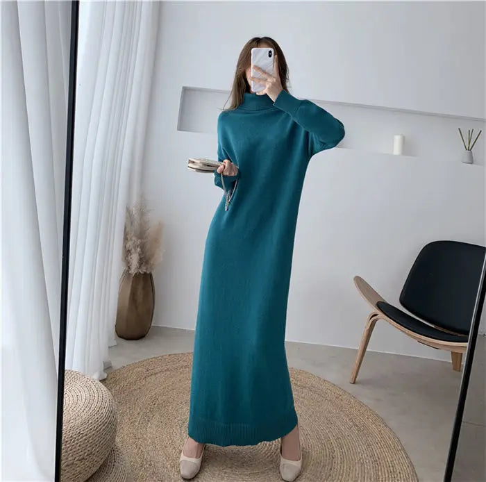 Robe Pull Bleu Canard chez ma-robe-pull.com