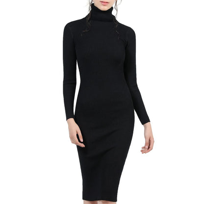 Robe Pull Chic black chez ma-robe-pull.com
