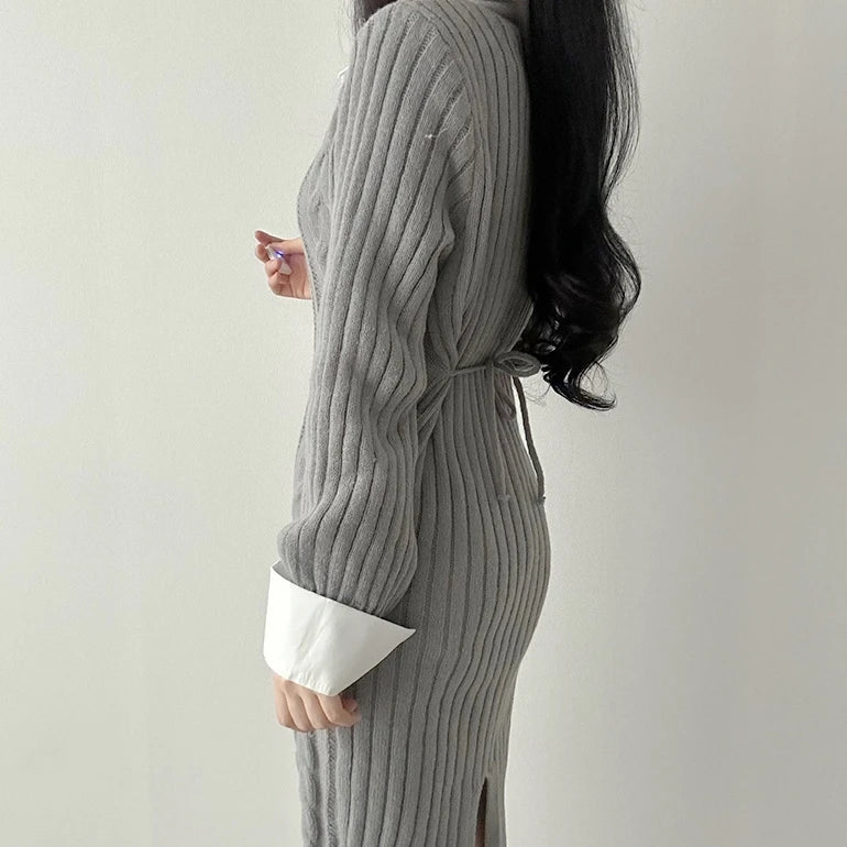 Robe Pull Grise chez ma-robe-pull.com