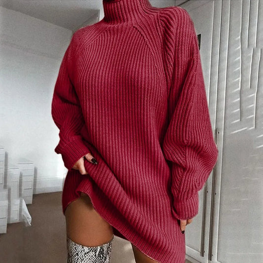 Robe Pull Bordeaux Claret chez ma-robe-pull.com