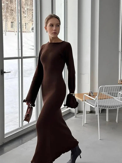 Robe Pull Marron chez ma-robe-pull.com