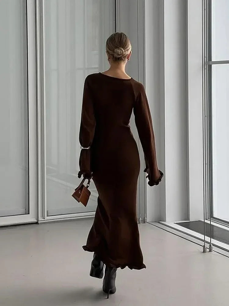 Robe Pull Marron chez ma-robe-pull.com