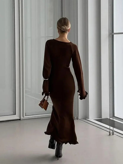 Robe Pull Marron chez ma-robe-pull.com