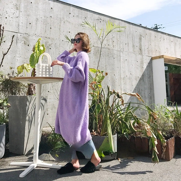 Robe Pull Violet chez ma-robe-pull.com