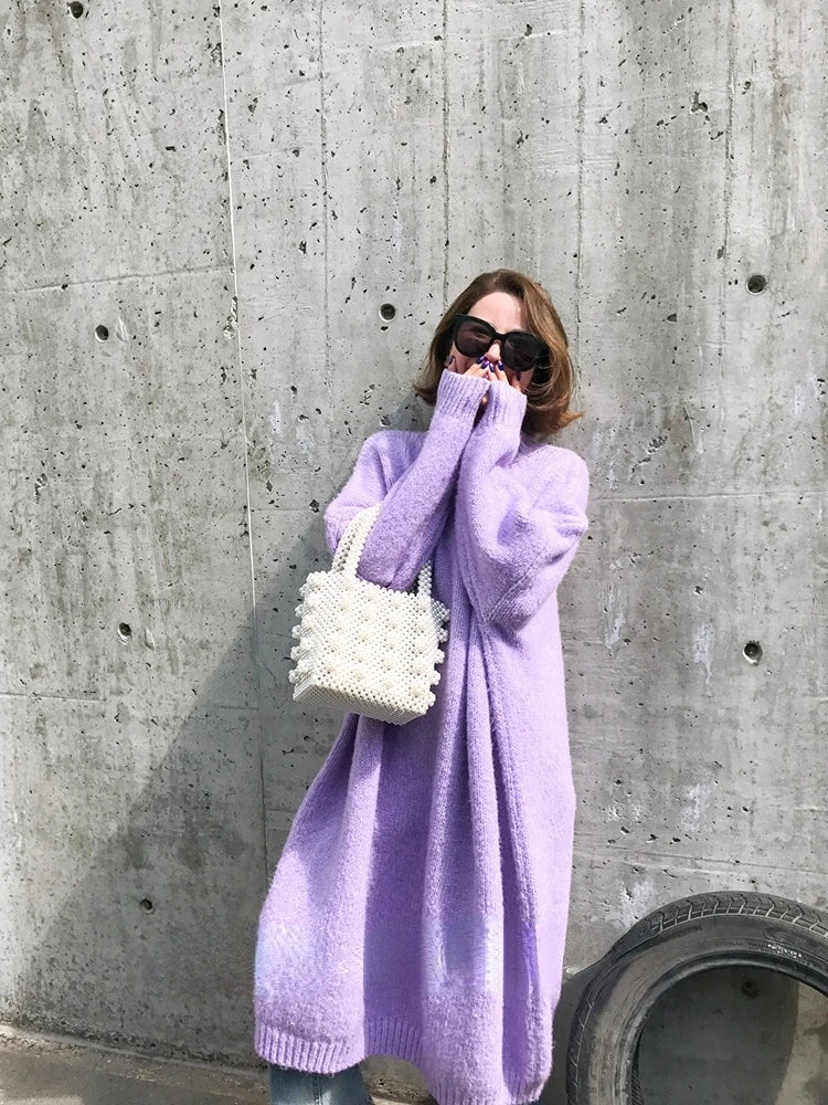 Robe Pull Violet chez ma-robe-pull.com
